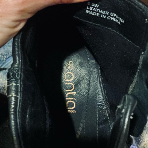 Anita Leather boots booties Sz 8.5 women’s designer leather boots EUC - Picture 10 of 14